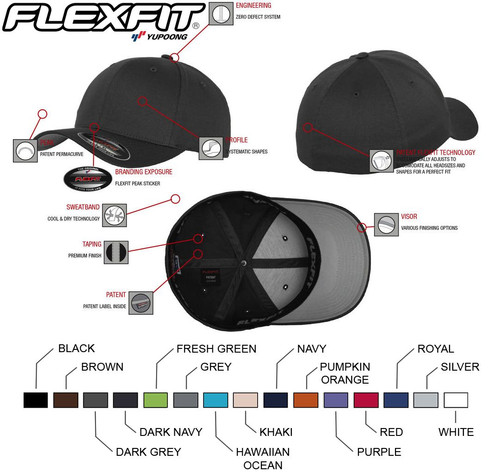 Original flexfit basecap - original,