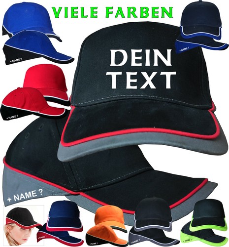 Bedruckte basecap baseball cap - basecap,