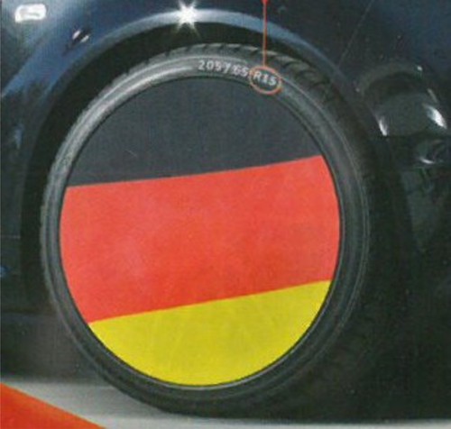 4er set deutschland fahne - 4er-set,