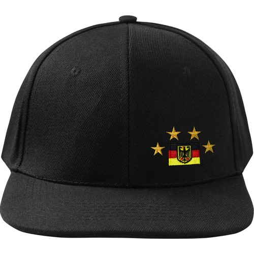 Snapback kappe bestickt em - kappe,